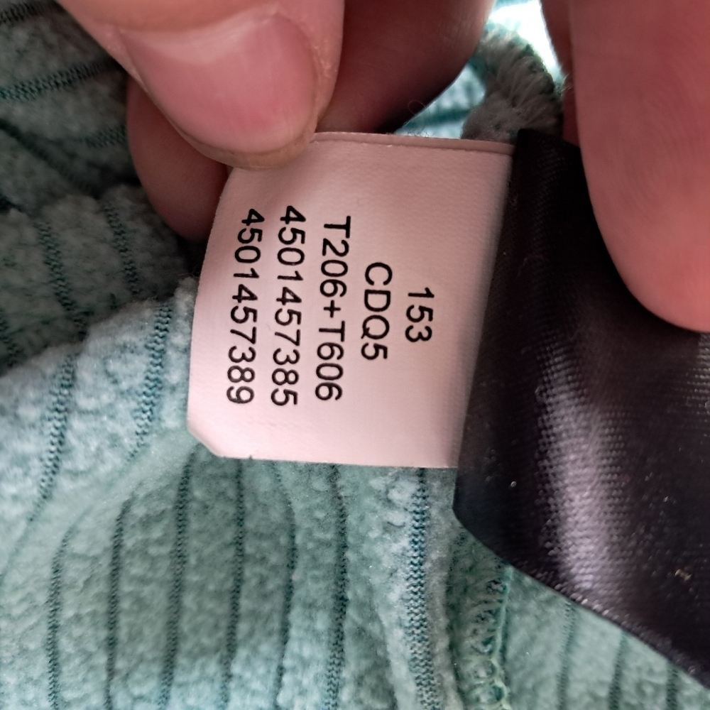 The North Face Women’s Mountain Athletics Teal Dynamix Hoodie Size Small - Picture 10 of 12